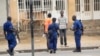Police arrest a man following grenade attacks in Bujumbura, Burundi, Feb. 3, 2016. Abuses in the country reportedly continue despite a pledge by President Pierre Nkurunziza to work toward national unity.