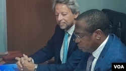 UMnu. Mthuli Ncube and limele inhlanganiso yeEuropean Union eZimbabwe, uAmbassador Jobst von Kirchmann