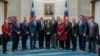美国国会众议院军事委员会主席迈克·罗杰斯率领多位委员会两党成员对台湾进行为期三天访问，于6月28日和台湾总统蔡英文会面。（照片来源：台湾总统府）