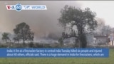 VOA60 World - Firecracker fire in India killed at least six people and injured about 40