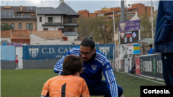 El venezolano es analista de alto rendimiento del Real Madrid y preparador físico del club Deportivo Canilla.