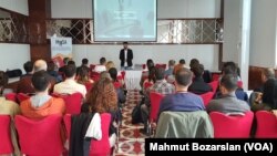 MLSA'nın toplantısına Diyarbakır ve bölgeden çok sayıda gazetecei katıldı.