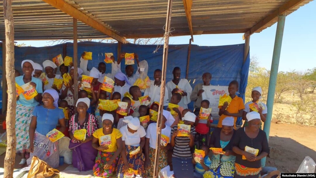 AbeNew Apostolic Church Relief Organisation beholisa abantu ukudla