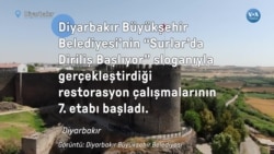 Diyarbakır Surları'nda restorasyon sürüyor
