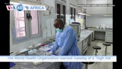VOA60 Africa - WHO warns of "high risk of biological hazard" in Khartoum