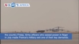 VOA60 Africa - Last French troops left Niger