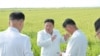 朝鲜官方朝中社2023年8月18 日发布这张未注明日期的朝鲜领导人金正恩照片。 