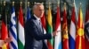 El secretario general de la OTAN, Jens Stoltenberg, llega para hacer una declaración el día de la reunión de Ministros de Defensa de la OTAN en la sede de la Alianza en Bruselas, Bélgica, el 15 de junio de 2023. REUTERS/Yves Herman
