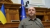 Rustem Umerov speaks in the Ukrainian parliament which voted in favor of his confirmation as Ukraine's new defense minister, in Kyiv, Sept. 6, 2023.
