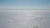FILE - This 2019 aerial photo provided by ConocoPhillips shows an exploratory drilling camp at the proposed site of the Willow oil project on Alaska's North Slope. 