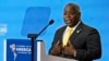Foto Achiv: Premye Minis Bahamas, Philip Davis pran la pawol pandan Some Dez Amerik la nan Los Angeles, Kalifoni, 10 Jyen 2022. 