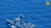 This handout photograph shows BRP 'Antonio Luna' participating in the first Multilateral Maritime Cooperative Activity between the Philippines, U.S., Australia and Japan, in South China Sea, April 7, 2024. (Photo by Armed Forces of the Philippines) 