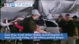 VOA60 World- Israeli strikes hit near several hospitals in Gaza City early Friday