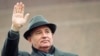 FILE - Soviet President Mikhail Gorbachev waves from the Red Square tribune during a Revolution Day celebration, in Moscow, Soviet Union, Nov. 7, 1989.