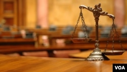 Court justice illustration