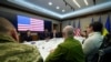U.S. Secretary of State Antony Blinken and U.S. Defense Secretary Lloyd Austin attend a meeting with Ukraine's President Volodymyr Zelenskyy, as Russia's attack on Ukraine continues, in Kyiv, Ukraine April 24, 2022.