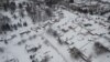 Kawasan Buffalo, New York, AS, berselimut salju tebal saat badai salju, 26 Desember 2022. (Mostofa Ahsan/via REUTERS)