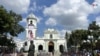 Imagen del santuario de la Divina Pastora en Santa Rosa, Barquisimeto, Venezuela, el 13 de enero de 2023. [Foto: Carolina Alcalde, VOA]
