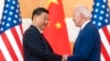 美国总统拜登和中国国家主席习近平在巴厘岛举行会面（2022年11月14日）