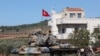 Tankeke Tirkîyê li Efrînê (arşîv).