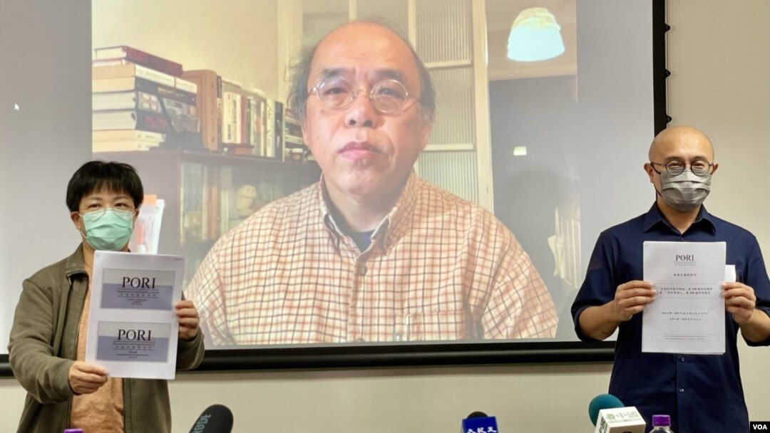 香港民意研究所公佈最新民調顯示,54%受訪者認為,《施政報告》提出的措施,對吸引人才到香港工作效用不大。(美國之音湯惠芸)