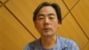 旅居广岛的中国人导演班忠义形容广岛人既非常爱和平，也受全国舆论影响（美国之音歌篮拍摄）