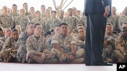 Tropas americanas em Camp Lemonnier, Djibouti