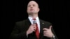 FILE - Matt Whitaker, then an Iowa Senate candidate, speaks during the Iowa Republican Party's annual Lincoln Day dinner in Cedar Rapids, Iowa, April 11, 2014.