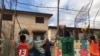 Lors une séance d’entraînement au stade de Messa, à Yaoundé, le 10 août 2019. (VOA/Emmanuel Jules Ntap)