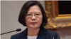 台湾总统蔡英文2019年9月16日针对台湾与所罗门群岛断交一事发表声明。（台湾总统府网站）