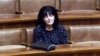 Mirjana Marković, supruga bivšeg predsednika Jugoslavije, u saveznoj skupštini 12. jula 2001. godine (Foto: AP/Darko Vojinović)