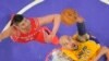 Rockets Lakers Basketball