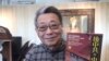 台湾“前哨预策”网站创办人范畴出版新书《后中共的中国》。（取自采访视频截图）