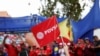 Rally against corruption and in support of the oil industry, in Caracas
