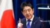 资料照片：日本前首相安倍晋三。