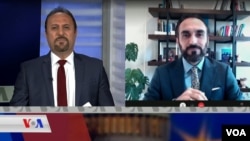 Dr. Bilal Ahmed Wehab, şarezayê Înstîtuya Washington digel Dexîlê Şemo