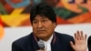 Los disturbios estallaron en partes de Bolivia entre los opositores de Morales después de que las autoridades electorales anunciaron que se reanudaría el recuento de votos.