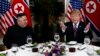 Donald Trump y Kim Jong Un se han reunido en tres ocasiones, en Singapur, Hanoi y la Zona Desmilitarizada coreana. Hasta ahora no han habido avances en las negociaciones entre ambos países.