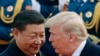美国总统特朗普与中国主席习近平