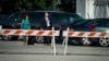 Bradley Manning's defense attorney David Coombs and his wife arrive at court for closing remarks in Manning's trial at Fort Meade, Maryland, July 26, 2013. 