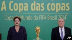 Dilma Rousseff asegura estar lista para recibir a los turistas y dar inicio a la Copa del Mundo. “No permitiremos ningún tipo de disturbios que impidan a la gente acudir a la Copa Mundial”.