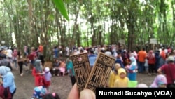 Pasar Papringan di Temanggung, Jawa Tengah. (Foto: VOA/Nurhadi)