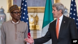 Sugaba Buhari a Amrka
