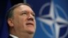Le secrétaire d'Etat Mike Pompeo à Bruxelles, le 27 avril 2018.