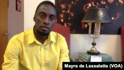 Edmar Nhaga - coordenador da Liga dos Direitos Humanos sector de Bissau. 