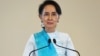 NLD အစိုးရတနှစ်ပြည့် ဒေါ်စုမိန့်ခွန်းပြောနေစဉ်။