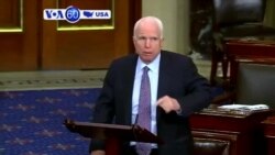 Manchetes Americanas 20 Julho 2017: Senador McCain tem cancro no cérebro