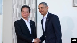 El presidente Obama visitar al primer ministro vietnamita, Nguyen Tan Dung, con quien ya se reunió en California en febrero de este año.