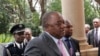 Zambia's President Rupiah Banda arrives at the Presidential Guest House for Extra-Ordinary Summit in Pretoria, South Africa, January 26, 2009. 