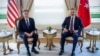 آنتونی بلینکن و هاکان فیدان، وزیران امور خارجه آمریکا و ترکیه در استانبول، شنبه ۱۶ دی ۱۴۰۲